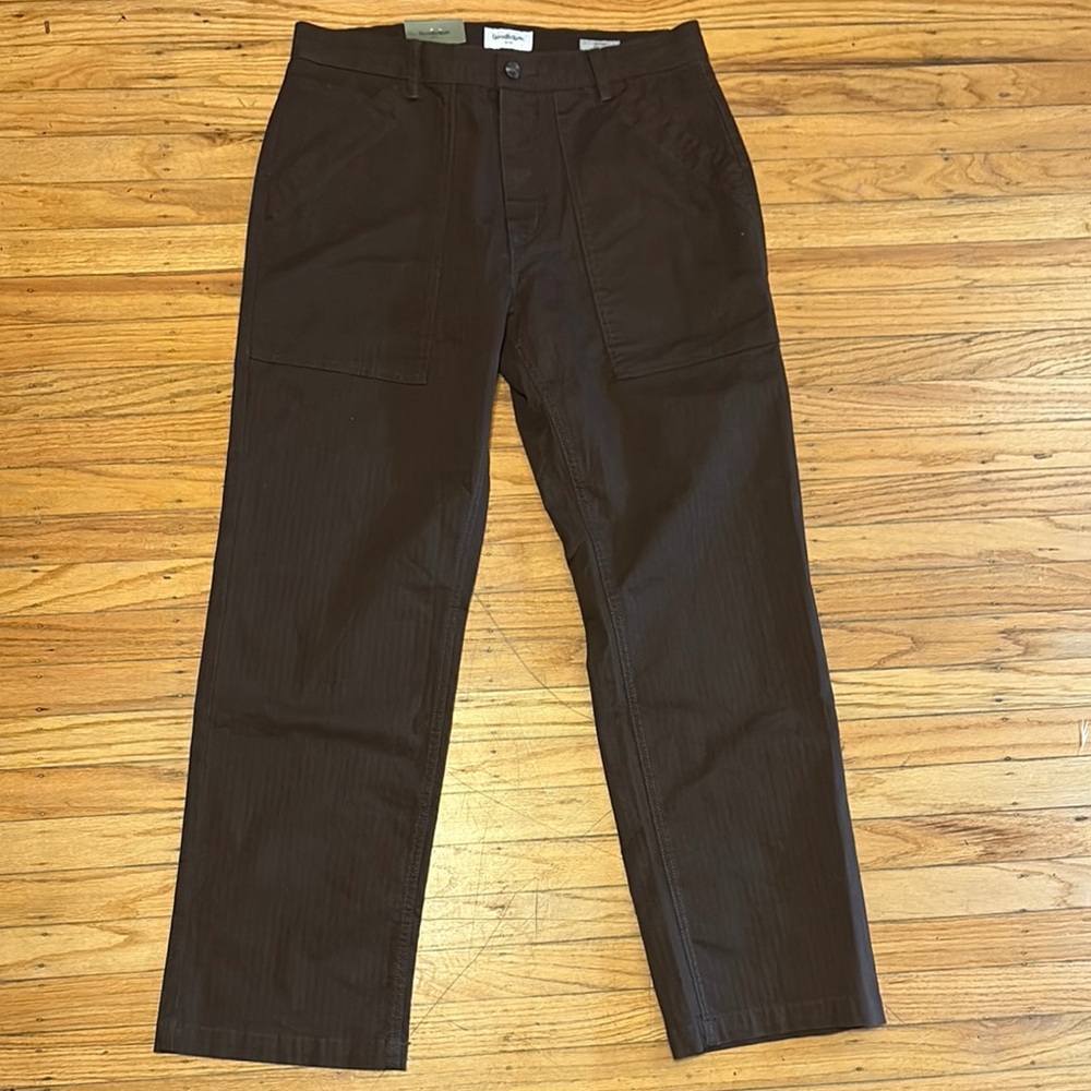 Men's Brown utility pant